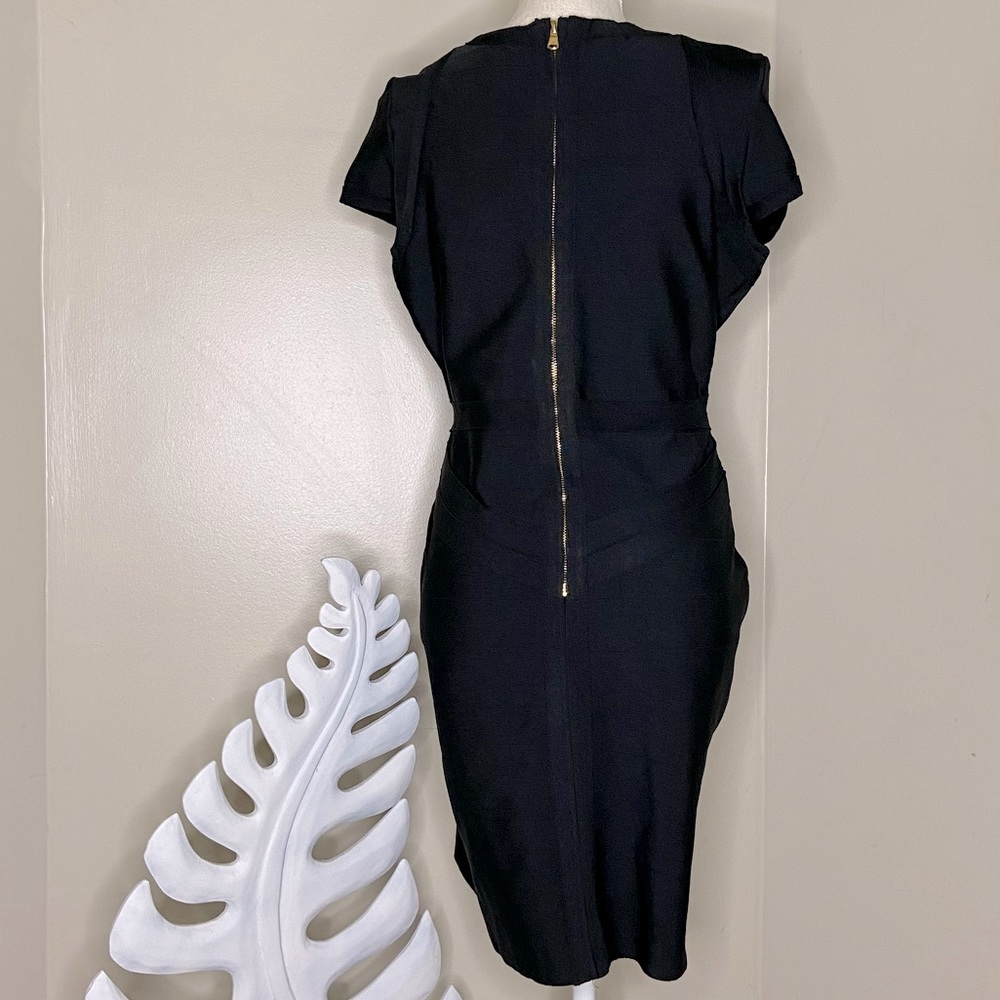 LAST ONE!!! Little Black Dress Bandage Cocktail Party Dress Size 1X - Picture 2 of 2